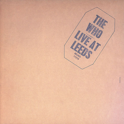 Live at Leeds album cover, The Who