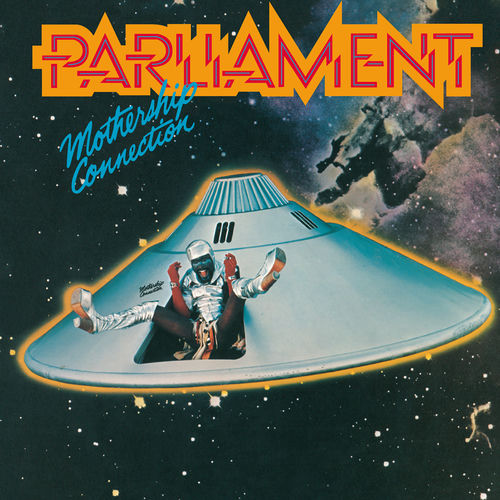 Mothership Connection album cover, Parliament