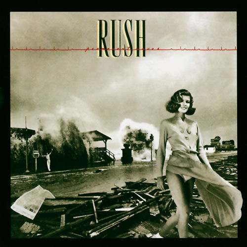 Permanent Waves album cover, Rush