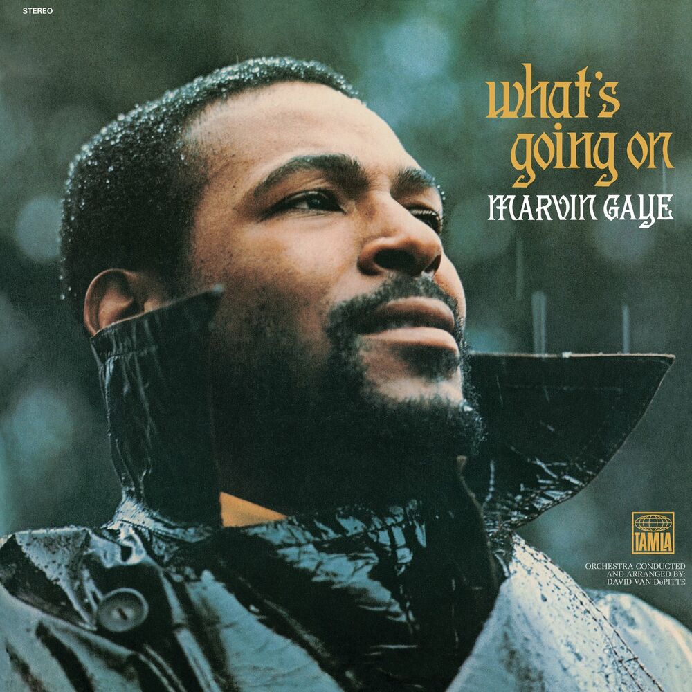 What's Going On album cover, Marvin Gaye