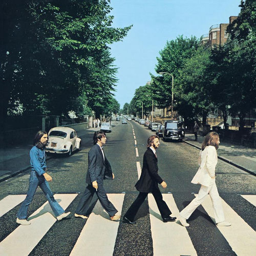 Abbey Road album cover, The Beatles