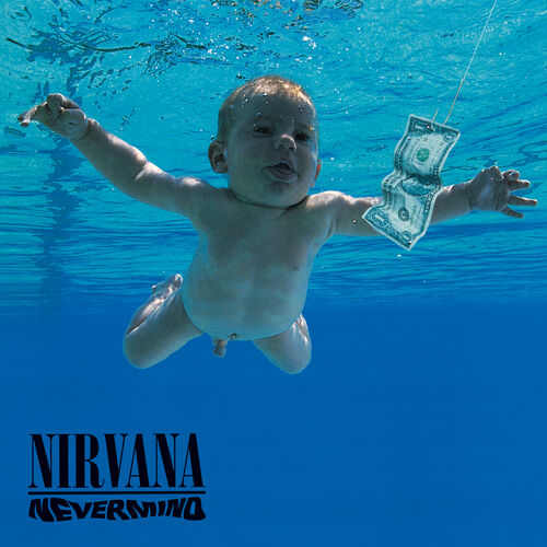 Nevermind album cover, Nirvana