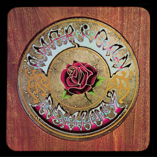 American Beauty album cover, Grateful Dead