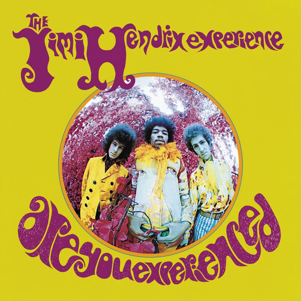 Are You Experienced album cover, The Jimi Hendrix Experience