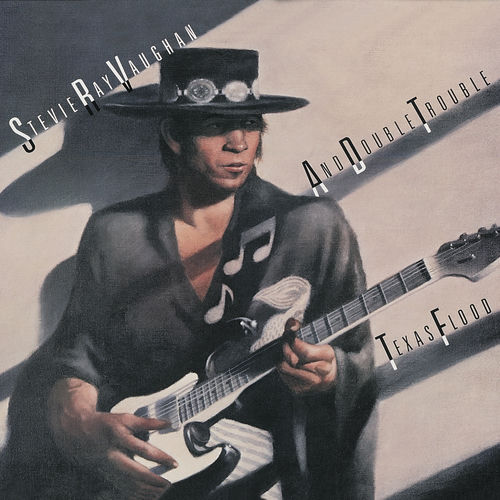 Texas Flood album cover, Stevie Ray Vaughan & Double Trouble
