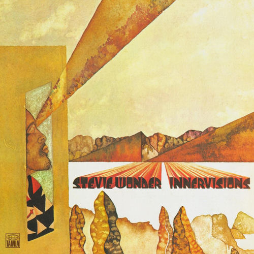 Innervisions album cover, Stevie Wonder